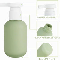 4 botes de viaje 100 ml a prueba de fugas