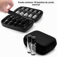 Bolsa De Transporte Portátil Para Aceites Esenciales, Caja De Aceite Esencials Para 10 Botellas, Resuelve El Problema De Almacenar Aceites Esenciales