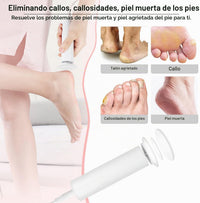 Limador de durezas eléctrico para pies