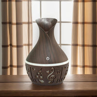 Difusor Humidificador Difusor De 300 Ml Con Veteado De Madera Multicolor