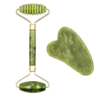 Gua Sha Massage Tool Set Natural Stone Face Neck Massager Jade Roller SPA Body Care Visage Rouleau De Massage Soin De Visage