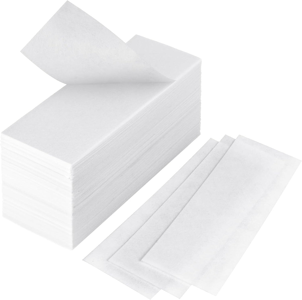 160 Bandas De Papel Para Depilación Con Cera, Tira No Tejida, Depilatoria Para Pierna, Brazo Y Axila