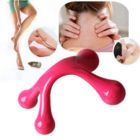 1Pcs Hand Held Massagers Tools, Back Deep Tissue, 4-Legged Acupressure Gentle Self Massager Trigger Pressure Point Massage Tools