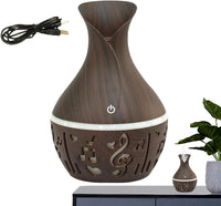 Difusor Humidificador Difusor De 300 Ml Con Veteado De Madera Multicolor