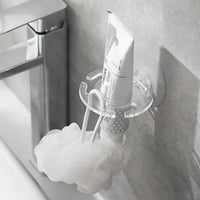 Bathroom Storage Rack Wall Mounted Self Toothbrush Holder Toothpaste Dispenser Razor Stand Bathroom Organization Home Gadgets